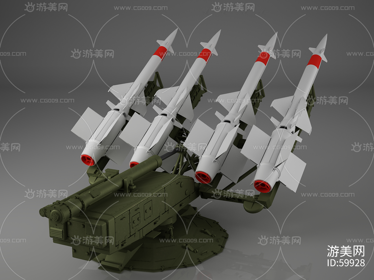 导弹-cg模型免费下载-cg99
