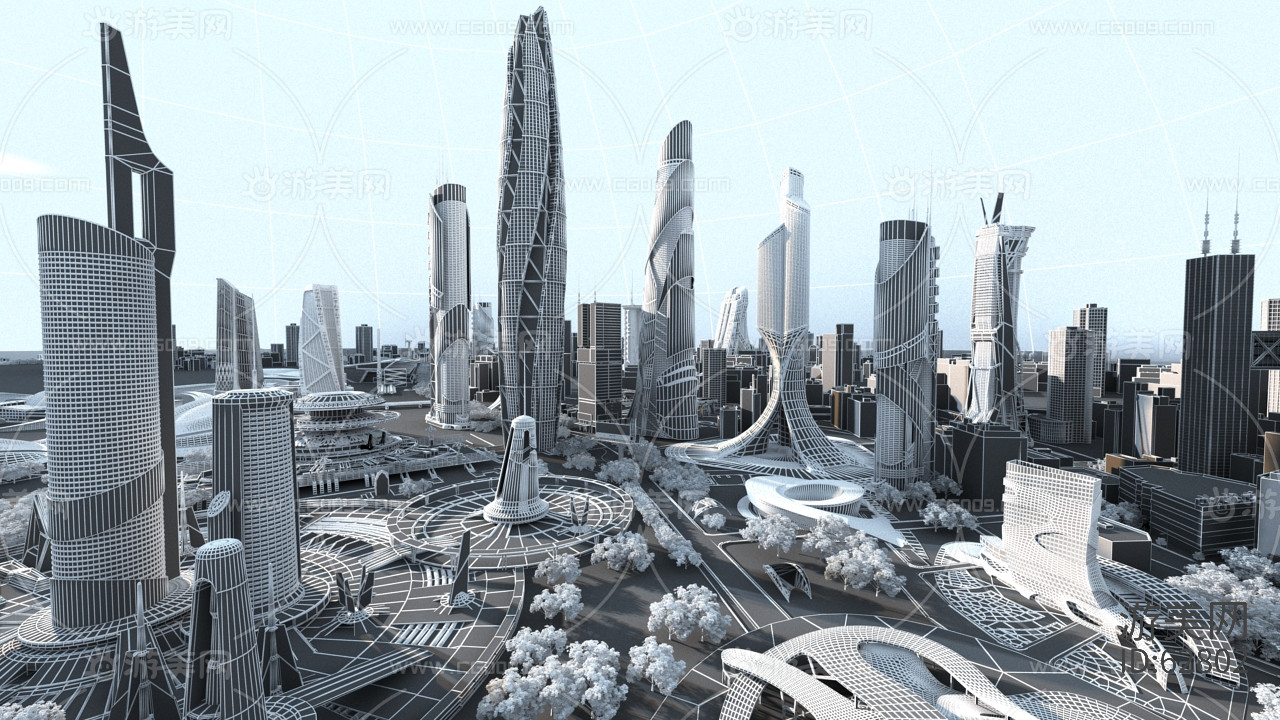 未来城市 未来建筑 未来科技 科技城市 科幻城市 科幻