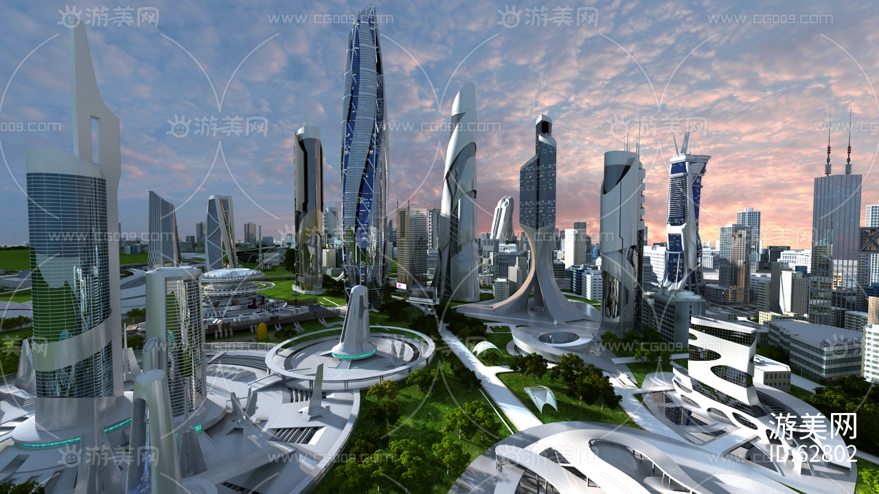 未来城市 未来建筑 未来科技 科技城市 科幻城市 科幻 未来