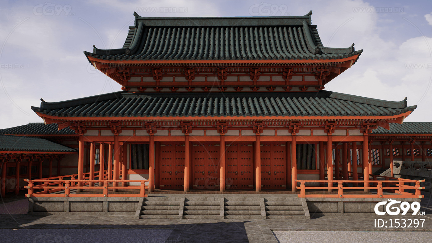 ue4超高质量日式建筑古代建筑房屋寺院超精细虚幻4