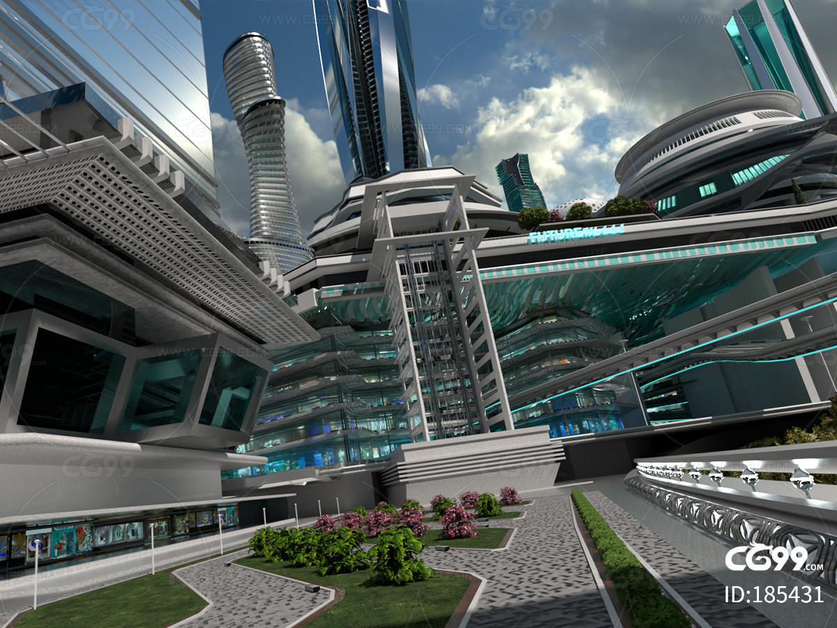 未来城市 科幻城市 未来建筑 科幻建筑 科技城市 未来之城 数字城市