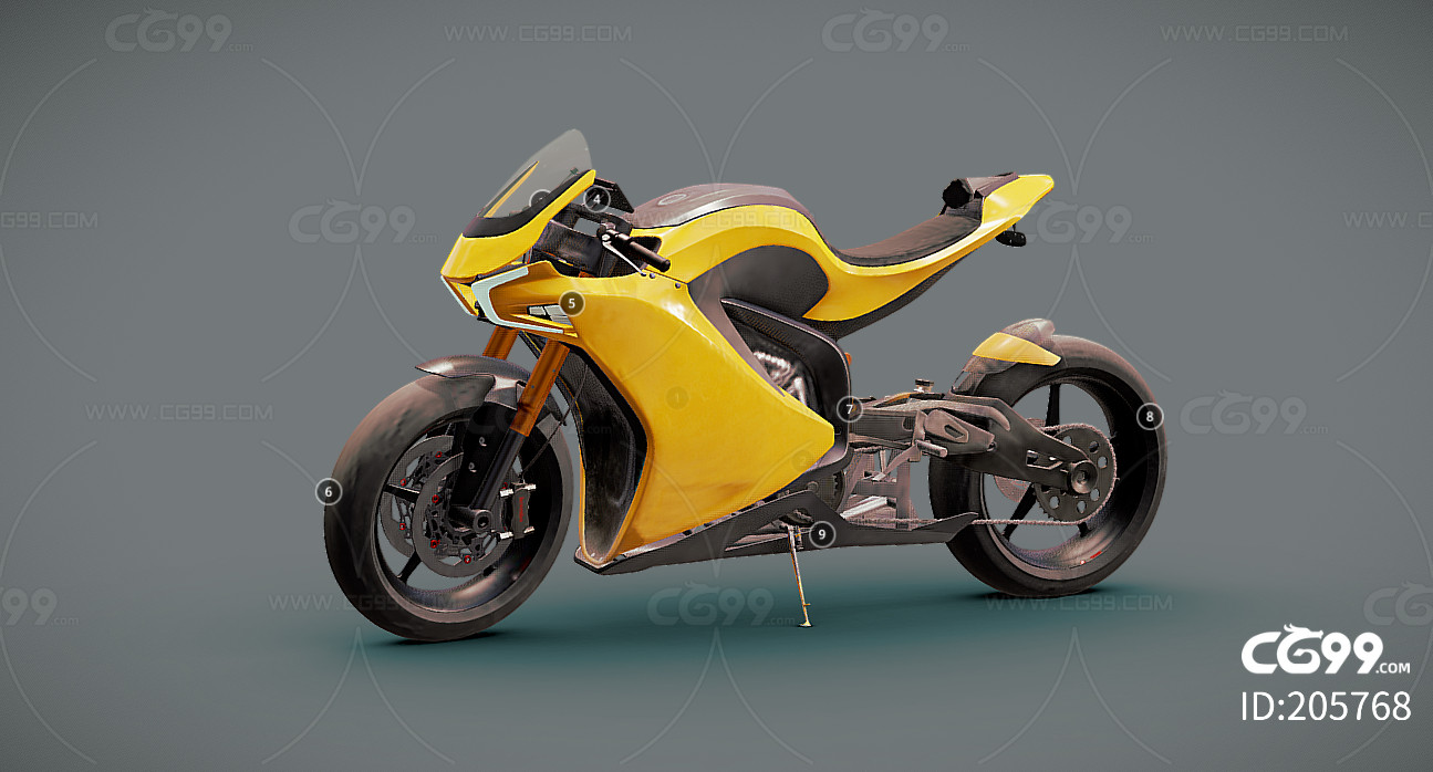 摩托车 写实摩托 交通工具 哈雷摩托 摩托车 赛车 科幻摩托 炫酷摩托