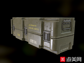 军用货物箱 武器箱次世代模型