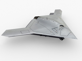 X-47无人机3D模型