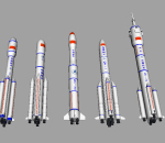 五种类型长征系列火箭