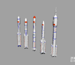 五种类型长征系列火箭