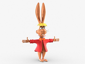 兔子先生  兔子拟人  卡通角色