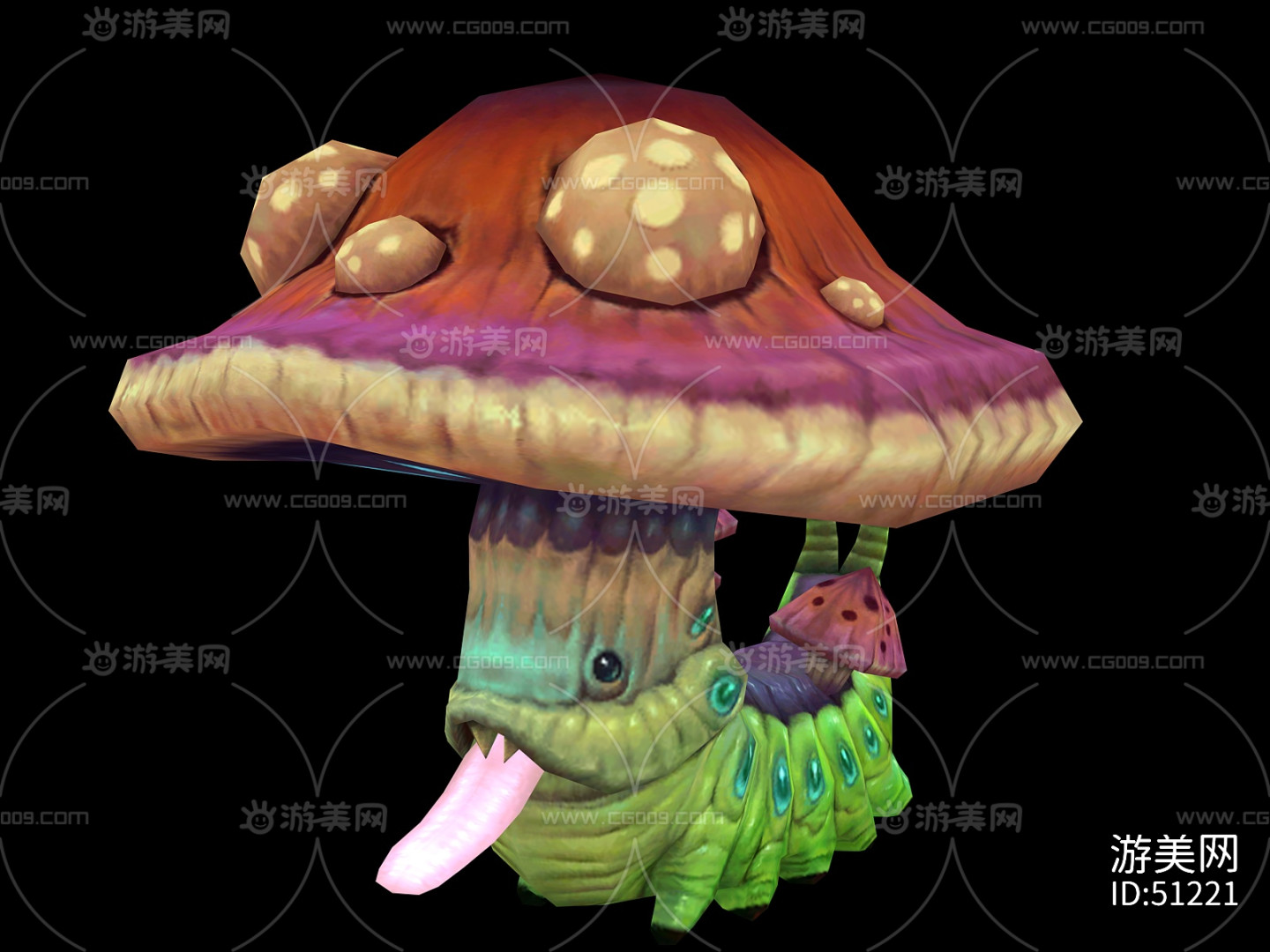 蘑菇怪完全体图片