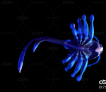 虚空之眼 大眼睛 外星怪兽 海底怪兽 浮游生物带一套动作