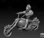 恶灵骑士3D打印