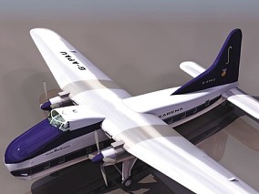 私人飞机 客机 民航飞机  BRTLMK32 CG模型