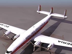 客机 民航飞机 CONSTELA CG模型