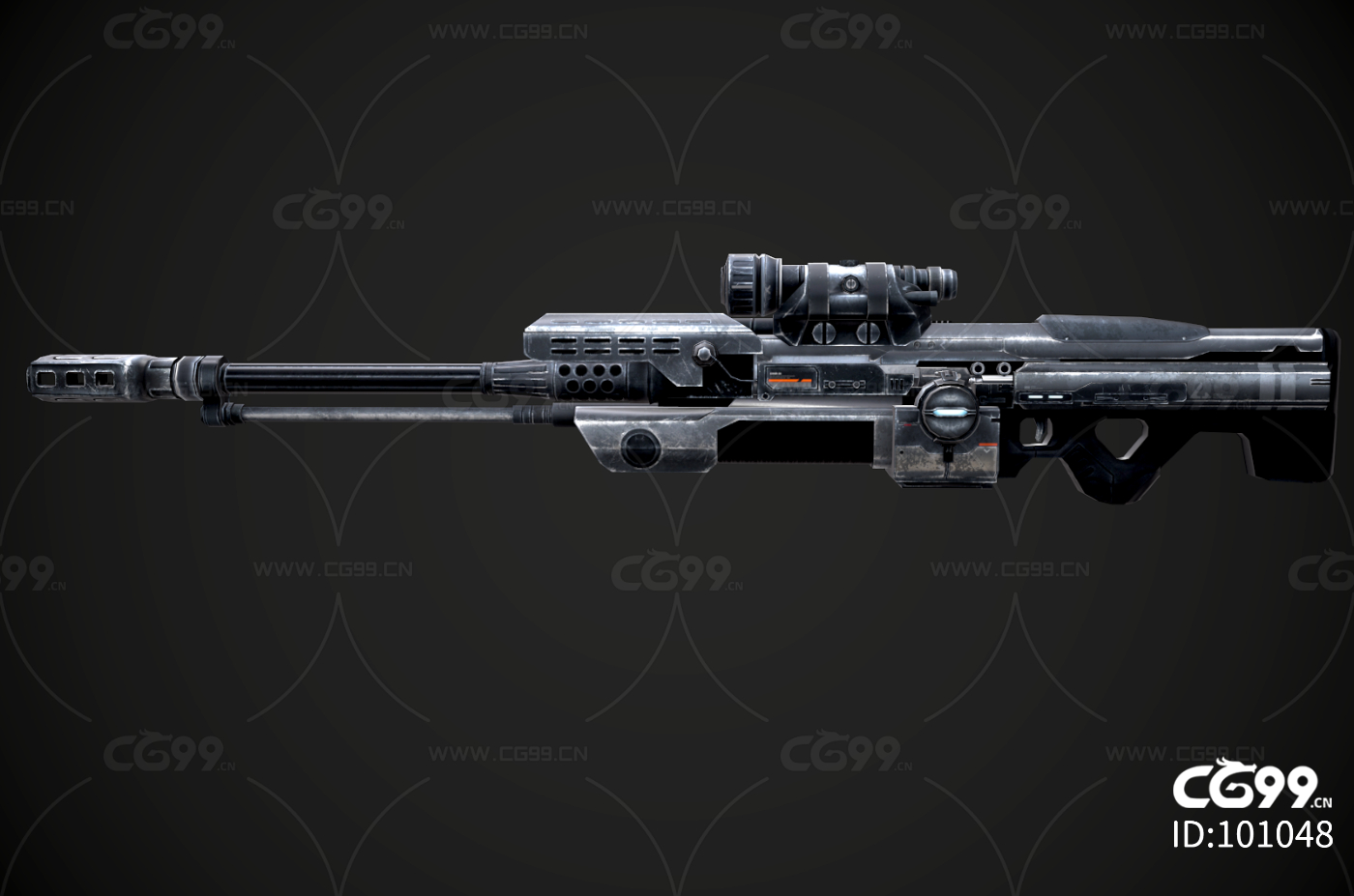 CheyTac M200狙击步枪概念设计，让高手为你解读这款武器~ - 普象网