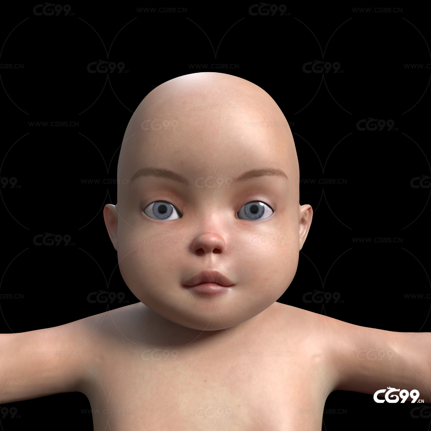 婴儿头骨两侧有棱图片,婴儿头骨缝明显的图片,婴儿头骨缝图片_大山谷图库