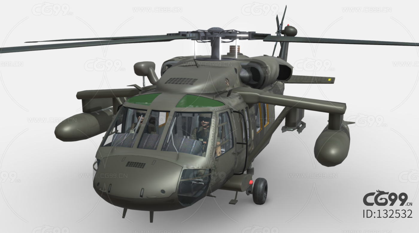 运输直升机-cg模型免费下载-CG99
