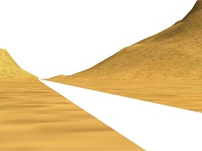 沙漠，自然场景，MMD模型