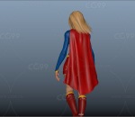 女超人 supergirl DC漫画 同人超级女孩 超级少女