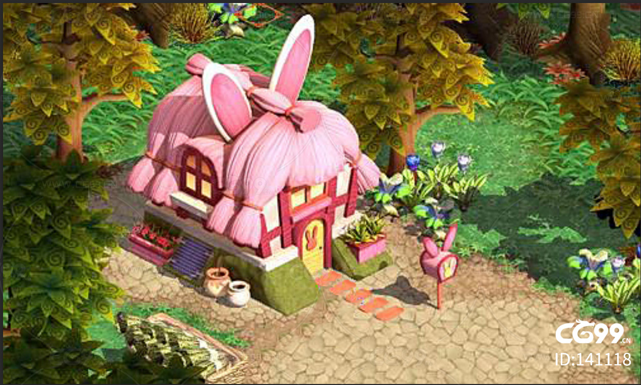 兔子的房子特别之处图片