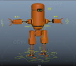 现代机器人 智能机器人 卡通机器人带绑定 安防机器人 机器人管家 庭机器人 探测机器人工 未来机器人