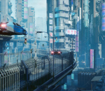 ue4 4.26版本 超级巨型科幻城市 韩国 汉城 末日城市 赛博朋克 未来建筑