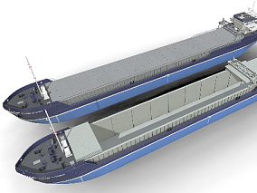 货轮 货船 油船 集装船 货运 集装箱 液化气船 天然气船 港口 3d模型