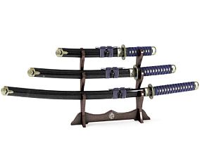 日本武士刀模型刀架模型