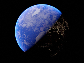 地球 3d模型