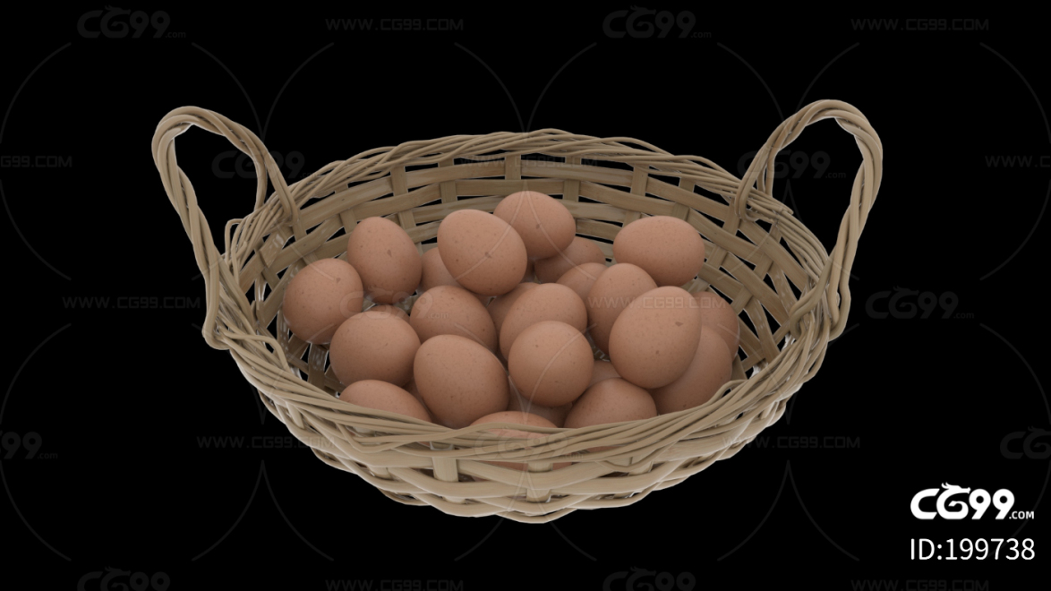 鸡蛋 竹篮子 写实鸡蛋 食物 鸡蛋包装 家禽 蛋类