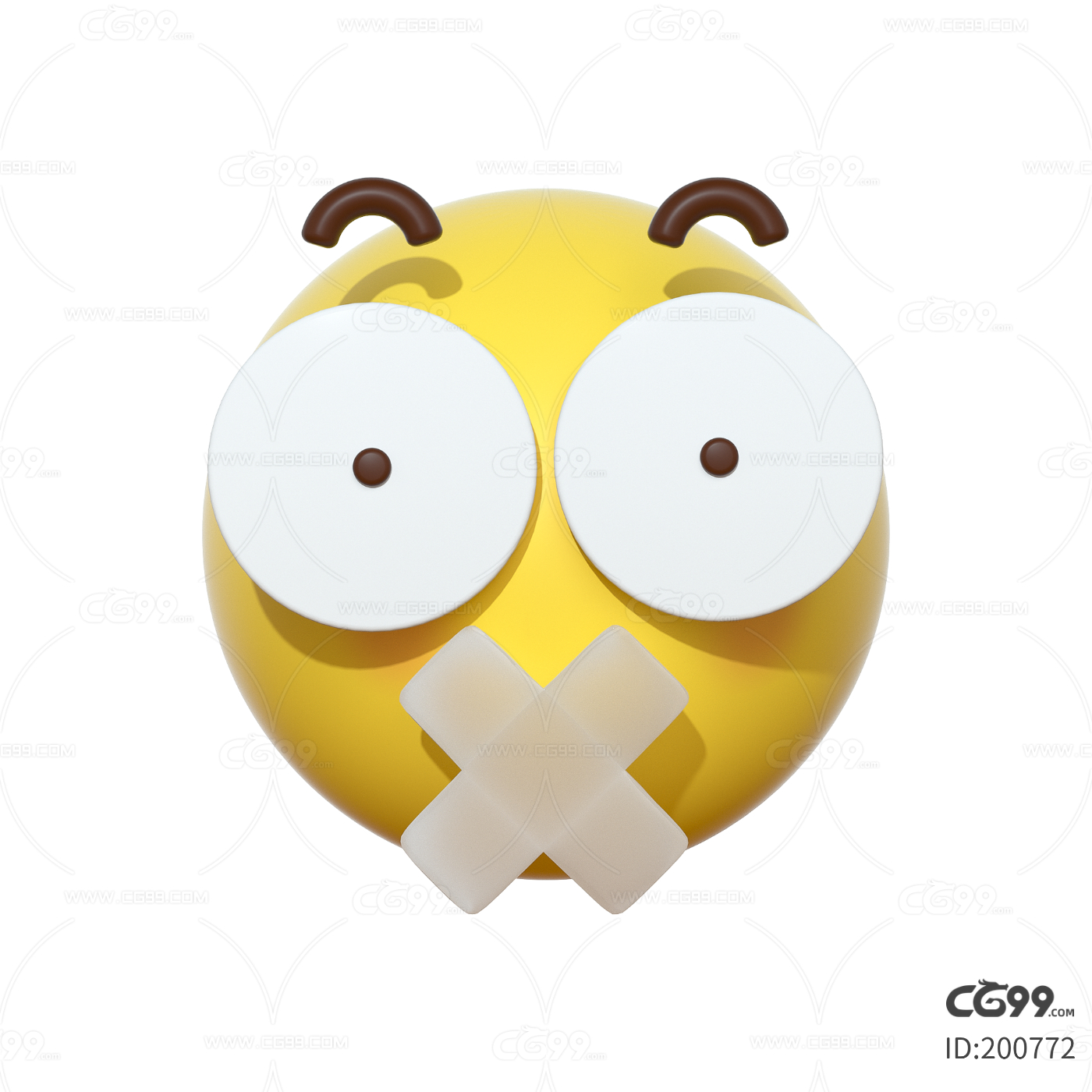 🤐 闭嘴 Emoji图片下载: 高清大图、动画图像和矢量图形 | EmojiAll