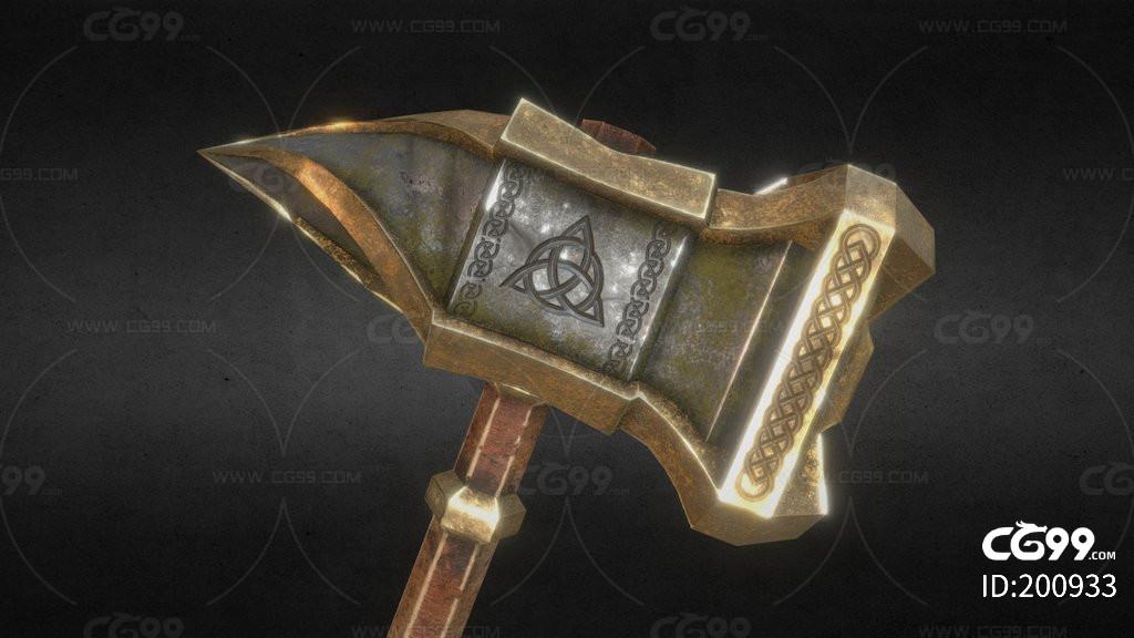 次世代 重锤 西方战锤 锤子 冷兵器 武器 中世纪 古代兵器 巨锤