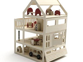 木质玩具 积木 积木玩具 儿童玩具3d模型 玩具摆件组合 益智 卡通