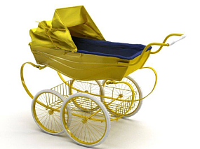 婴儿床车 摇篮床小推车婴儿手推车儿童车宝宝 童车