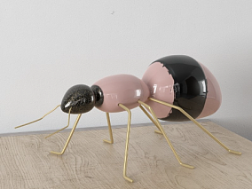 蚂蚁昆虫摆件模型昆虫装饰品模型蚂蚁摆件