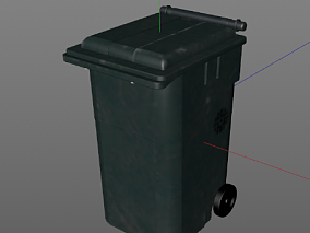 公共垃圾桶模型大型垃圾桶模型 3d模型