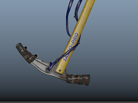 器械  锤子  登山镐 工具 3d模型