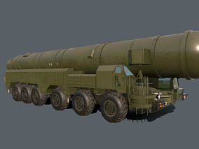 导弹发射车、导弹、SS-20 军刀 RSD10 先锋、洲际导弹