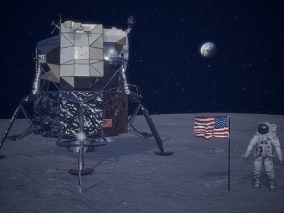 阿波罗11号登月 美国登月 阿波罗计划 月球 宇航员 航天员