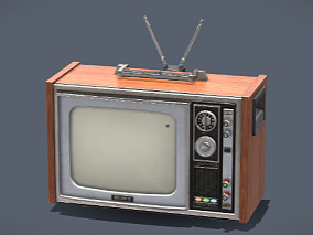 电视机、黑白电视机、电视、老电视机、索尼电视机、复古电视机、复古家电