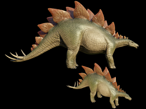 剑龙  恐龙  侏罗纪