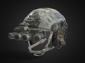 头盔、赛博朋克头盔、工业风头盔、科幻头盔、摩托车头盔