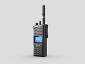 传呼机 对讲机 寻呼机 电话 通话机 步话机 短程电话 通讯设备 呼叫机 大哥大 3d模型