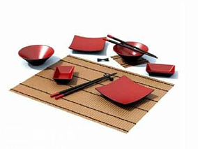 碗模型筷子模型寿司碗模型寿司盘子模型寿司餐具