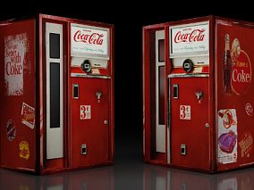老式可乐自动售货机
