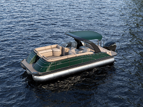 船模型汽艇模型快艇 (5)