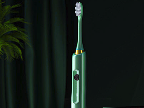 电动牙刷工程电动牙刷工程电动牙刷模型电动牙刷底座