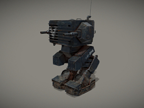 机甲 装甲机器 机器人 钢铁战士 盔甲战士 未来战甲 概念机器人 科幻机器人 3D模型