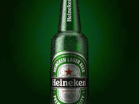 Heineken 瓶装啤酒 beer 啤酒瓶包装 冰啤 冰镇啤酒 青岛啤酒 燕京啤酒 百威