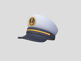 卡通帽子 海军帽子 舰长帽子 卡通船长帽子