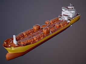 燃气运输船 LNG 液化天然气船 货轮 气槽船 化学品船 化学邮轮 运输轮船 原油油轮