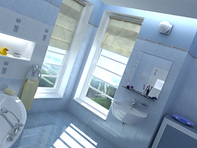 C4D室内模型 客厅 卧室 厨房 浴室 洗手间 室内场景 VARY (2)